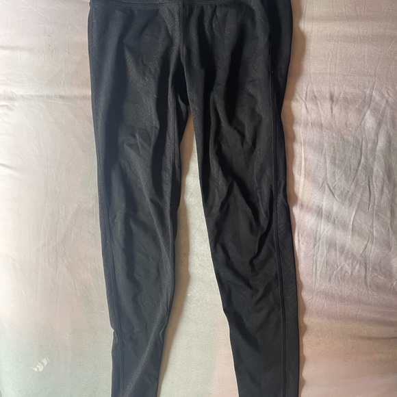 Athleta Snakeskin black leggings - Picture 4 of 6